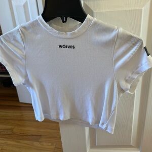 DARC SPORT ribbed cropped tee